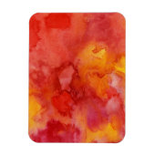 Waterverf schilderachtergrond. magneet (Verticaal)