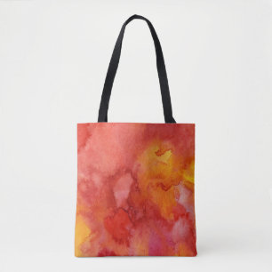 Waterverf schilderachtergrond. tote bag