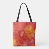 Waterverf schilderachtergrond. tote bag (Achterkant)
