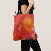 Waterverf schilderachtergrond. tote bag (Dichtbij)
