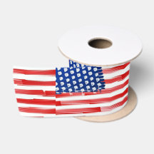 Waterverf schilderde Amerikaanse vlag