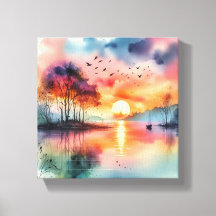 waterverf schilderen