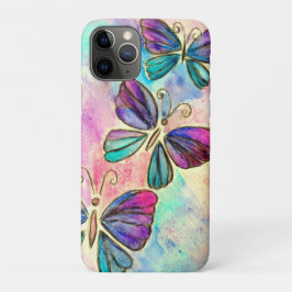 Waterverf schilderen - Kute Colorful Butterflies Case-Mate iPhone Case