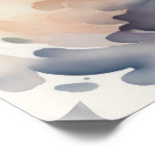 Waterverf Schilderen Mooie Water Nymph Poster (Hoek)