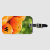 Waterverf Schilderen Sinaasappels Bagagelabel (Voorkant (horizontaal))