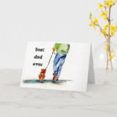 waterverf schilderen + Vaderdag + Rescue pup Kaart (Gele Bloem)