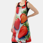 Waterverf Schilderen van Aardbeien Schort (Insitu)