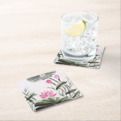 Waterverf schilderen van de Lotus Flower Kartonnen Onderzetters (Insitu)