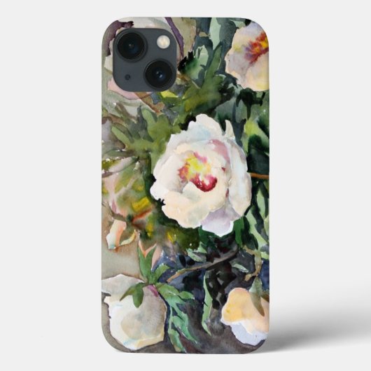 Waterverf schilderen van de mooie bloemen Case-Mate iPhone case (Achterkant)