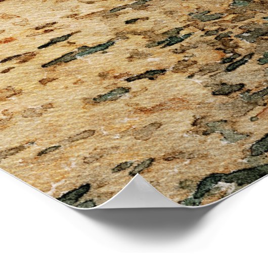 Waterverf Schilderen van het Kanaal van het Grote  Poster (Hoek)