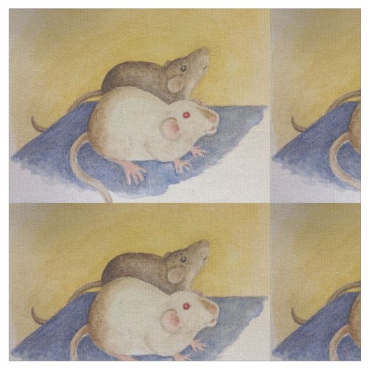 Waterverf schilderen van het weefsel van Siamese e Stof (Close Up)
