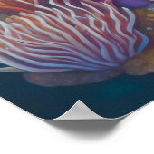 Waterverf Schilderen van Kleurrijke Reef Vis 3:2 Poster (Hoek)