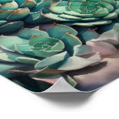 Waterverf Schilderen van Landelijk Landschapswoest Poster (Hoek)