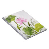 Waterverf schilderen van Lotus Flower 2 Notitieboek (Rechterzijde)