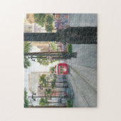 Waterverf schilderen van New Orleans Streetcar Legpuzzel (Verticaal)