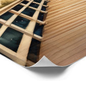 Waterverf Schilderen van Shoreline Boardwalk Poster (Hoek)