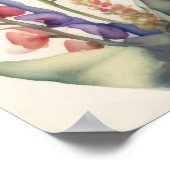 Waterverf Schilderen van Snapdragons Poster (Hoek)