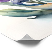 Waterverf Schilderen van Snapdragons Poster (Hoek)