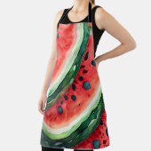 Waterverf Schilderen van Watermeloen Schort (Insitu)