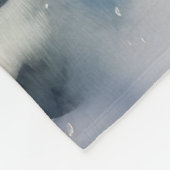 Waterverf Schilderen Wilde Paarden Fleece Deken (Hoek)