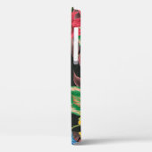 Waterverf schilderend naadloos patroon met parrots Case-Mate iPhone case (Achterkant / Links)