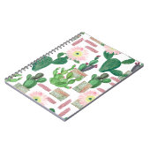 Waterverf schilderend naadloos patroon. Waterverf Notitieboek (Linkerzijde)