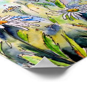 Waterverf schilderende dagen poster (Hoek)