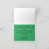 waterverf schilderende de Kaders van Pasen, whimsi Kaart (Binnen)