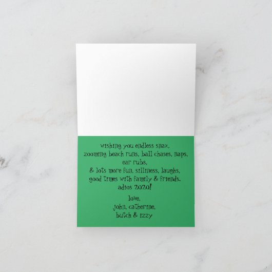 waterverf schilderende de Kaders van Pasen, whimsi Kaart (Binnen)