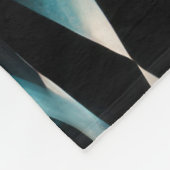 Waterverf Schilderij 1950's Diner Jukebox Fleece Deken (Hoek)