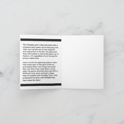 waterverf schilderij Boxer + Paradise, CA vuurverh Bedankkaart (Binnen)