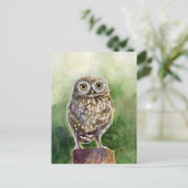 Waterverf schilderij briefkaart (Staand voorkant)