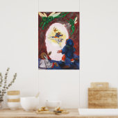 Waterverf Schilderij Fantasy Vision Eros King Fair Poster (Keuken)