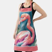 Waterverf schilderij Flamingo Schort (Insitu)