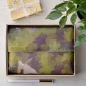 waterverf schilderij leeuw op schildpad tissuepapier (Geschenk)