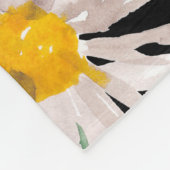 Waterverf schilderij naadloos met chamomil fleece deken (Hoek)