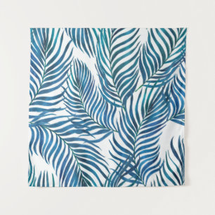 Waterverf schilderij naadloos met tropisch wandkleed