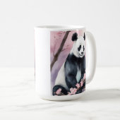 Waterverf schilderij Panda Beer Koffiemok (Voorkant rechts)