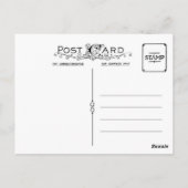 Waterverf Schilderij Reizen Briefkaart Milaan (Achterkant)