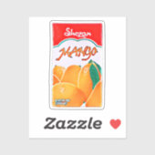 Waterverf Schilderij Shezan Mango Juice Desi Sticker (Vel)