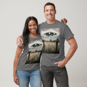 Waterverf schilderij UFO T-shirt (Unisex)