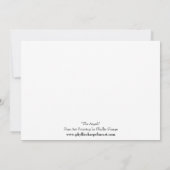 Waterverf schilderij van 3 engelen, figuren of vro kaart (Achterkant)