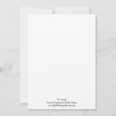 Waterverf schilderij van 3 engelen, figuren of vro kaart (Achterkant)