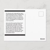 waterverf schilderij van Boxer + Paradise, CA vuur Briefkaart (Achterkant)