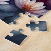 Waterverf Schilderij van Brunette Zeemeermin Legpuzzel (Zijkant)