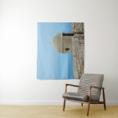 Waterverf schilderij van de stadsmuur van Dubrovni Wandkleed (In situ)