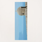 Waterverf schilderij van de stadsmuur van Dubrovni Yogamat (Voorkant)