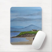 Waterverf schilderij van een romantische dag op he muismat (Met muis)