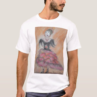 Waterverf schilderij van Flamenco Dancer, ... T-shirt