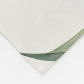 Waterverf Schilderij van Gladiolas Fleece Deken (Hoek)